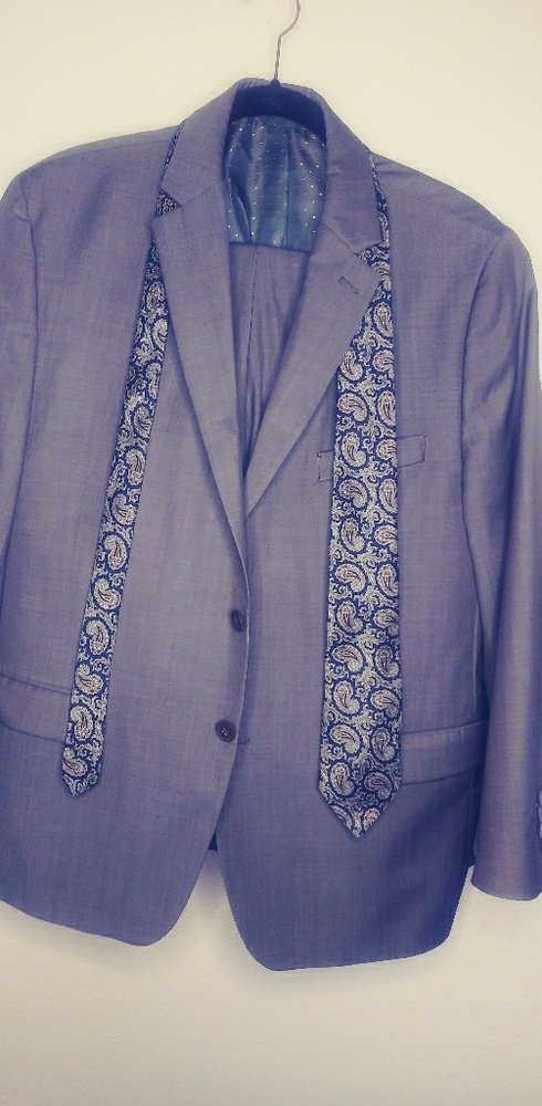 Grey mens suit